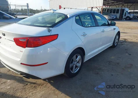 2014 Kia Optima Lx z USA, uszkodzony, nr VIN 5XXGM4A7XEG320972